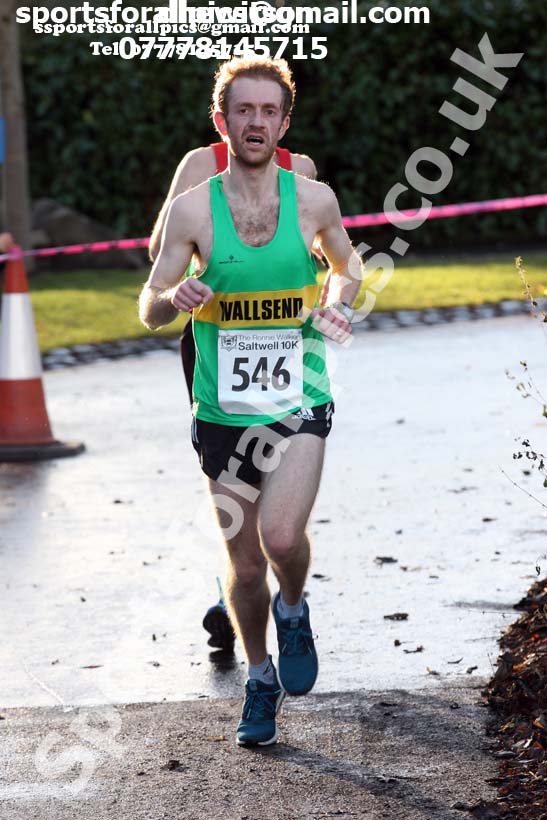 Saltwell Harriers 10k Road Race, Gateshead. Photo:  David T. Hewitson/Sports for All Pics